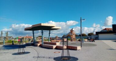 Platz für Feiern und mehr im neuen Kurpark in Friedrichskoog