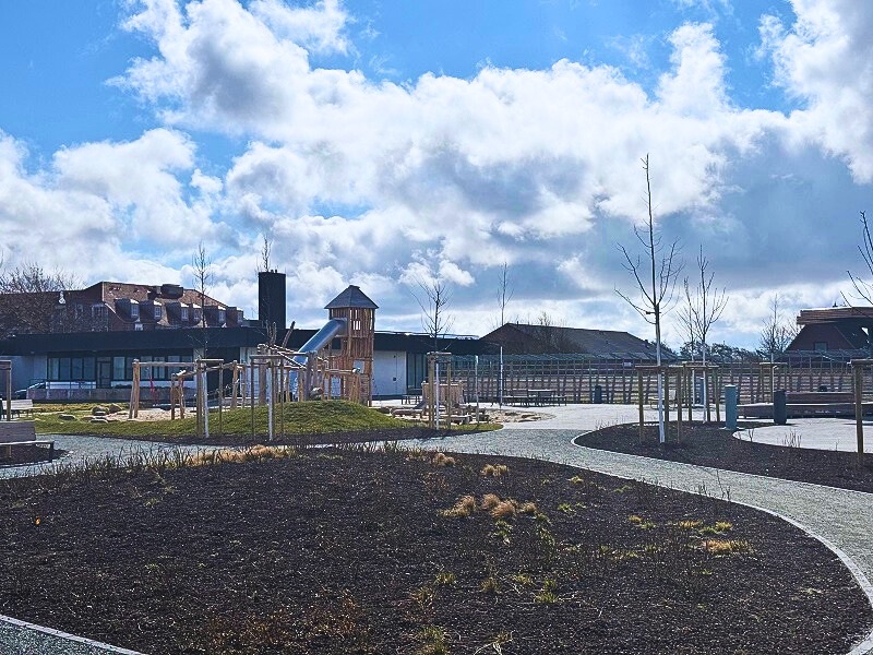 Der neue Kurpark in Friedrichskoog
