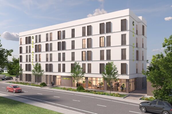 Visualisierung eines Hotelneubaus im schönen Harz in Wernigerode